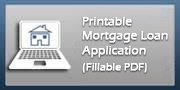 Printable Mortgage Loan Application Fillable PDF