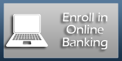 Online banking enroll button